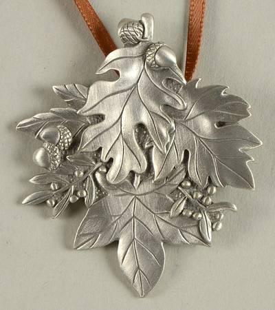 Baskets Leaf Cluster Basket Charm Tie-On