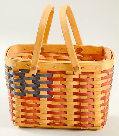 Baskets Miniature Flag Basket by Longaberger