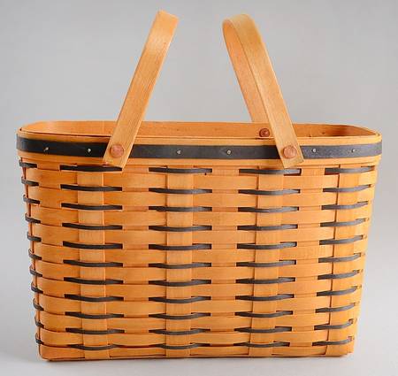 Baskets Blue Cherished Memories Basket