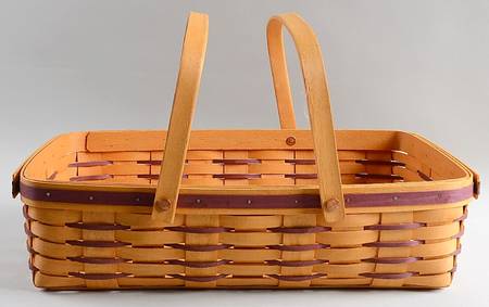 Baskets Purple Gourmet Gathering Basket