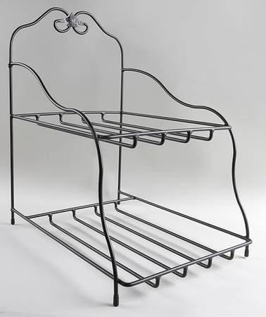 Baskets Paper Bin (2 Tier) Metal Stand