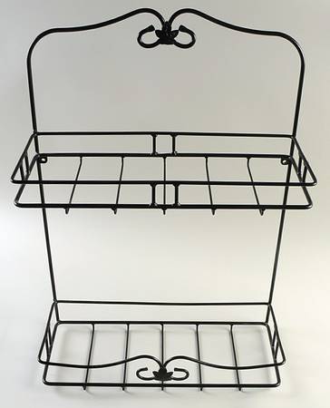 Baskets 2 Tier Metal Wall File