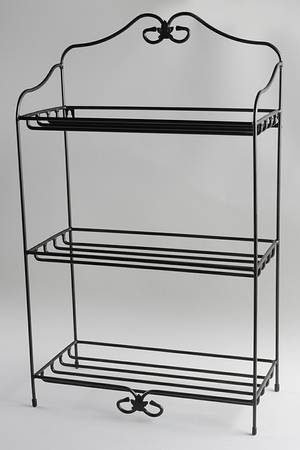 Baskets Metal 3 Tier Bread Basket Rack