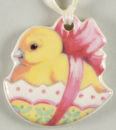 Baskets 2002 Easter Tie-On Charm for Basket by Longaberger