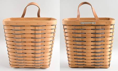 Baskets Blue Accent Tall Key Basket
