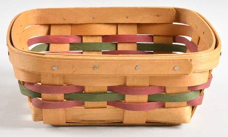 Baskets Square Basket (Holiday Helper)