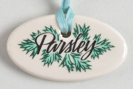 Baskets Parsley Charm Tie-On for Basket