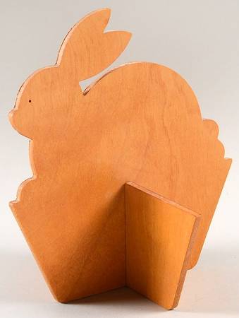 Baskets Wood Bunny Divider for 1999 Large Easter Basket by Longaberger