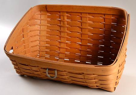 Baskets Large Desktop Basket with Buckle