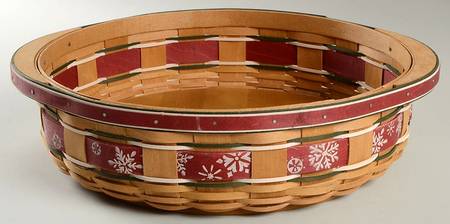 Baskets Large Falling Snow Basket