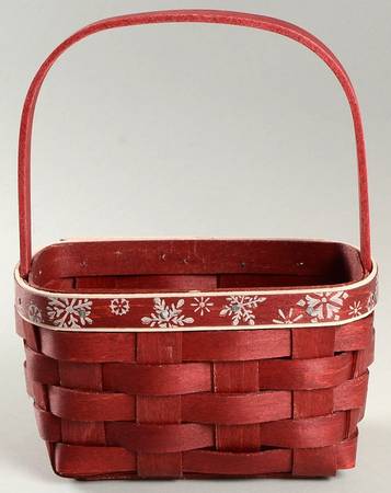 Baskets Falling Snow Gift Basket
