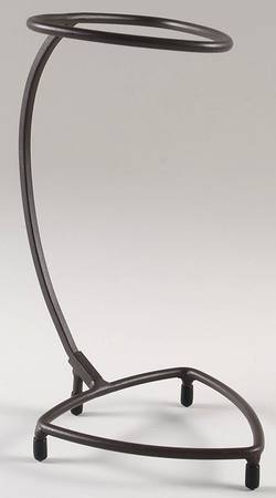 Baskets (2 Tier) Triangle Bowl Basket Metal Stand