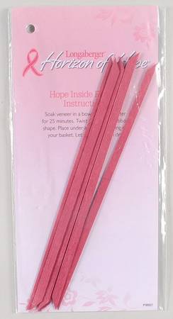Baskets (6 Pack) Hope Inside Wood Ribbons