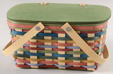 Baskets Life's a Picnic Miniature Picnic Basket by Longaberger