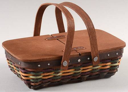 Baskets Life's a Picnic Miniature Gathering Basket