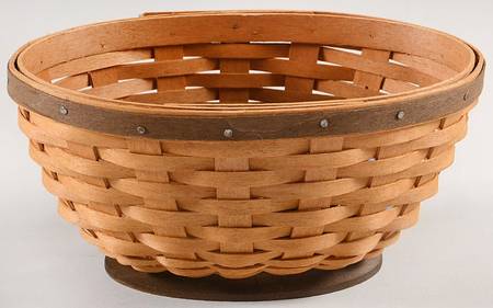 Baskets Small Oval Bowl Basket by Longaberger