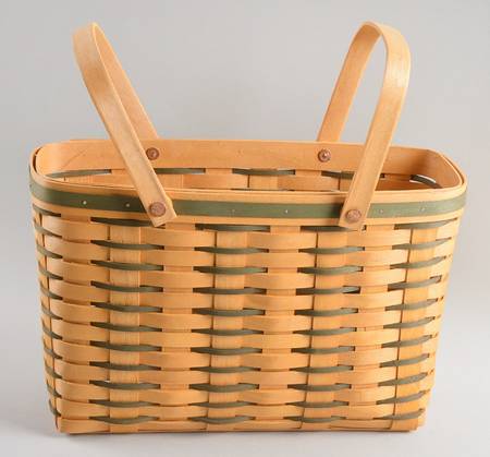 Baskets Green Cherished Memories Basket