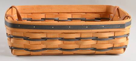 Baskets Blue Accent Pantry Basket