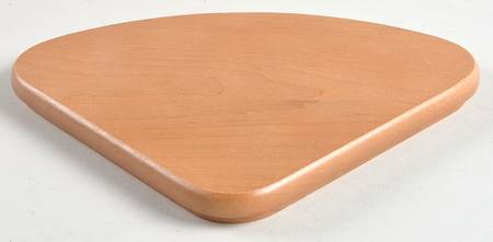 Baskets Wood Shelf for Metal Countertop Corner Stand