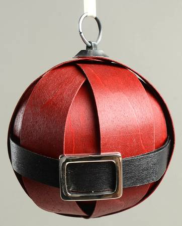Baskets Santa Belly Basket Ornament