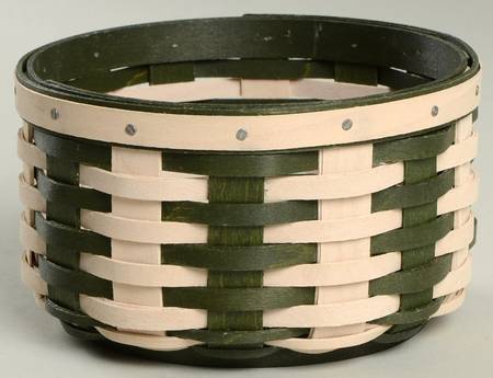 Baskets Green Peppermint Twist Basket