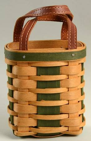 Baskets Green Little Shopper Basket