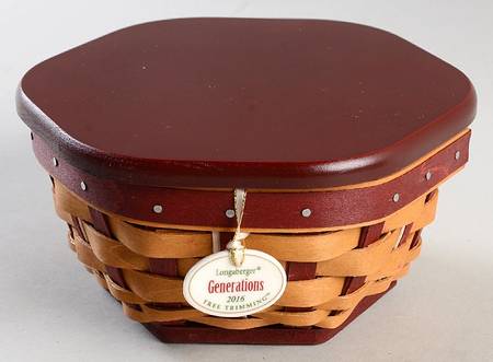 Baskets (4pc) Red Christmas Generations Basket Set