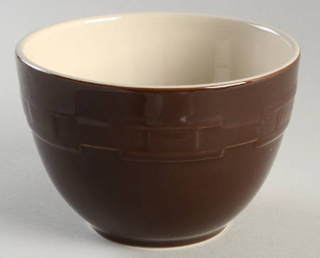 Woven Traditions Chocolate 5" Nesting Bowl