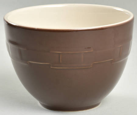 Woven Traditions Chocolate 4" Nesting Bowl