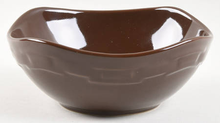 Woven Traditions Chocolate Ripple Bowl