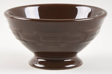 Woven Traditions Chocolate Footed Ice Cream Cup