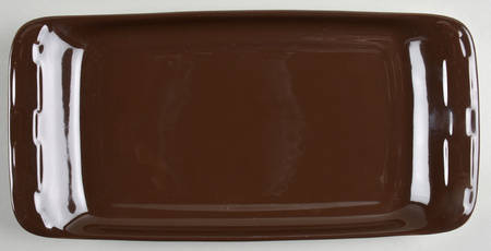 Woven Traditions Chocolate Appetizer Tray/Plate
