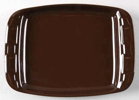 Woven Traditions Chocolate Appetizer Plate