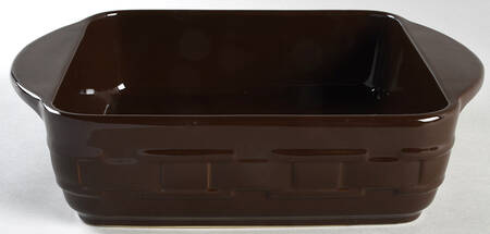 Woven Traditions Chocolate 10" Square Baker
