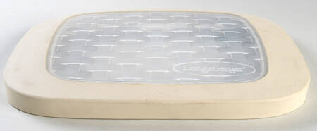 Woven Traditions Chocolate Plastic Lid for 11" Square Baker
