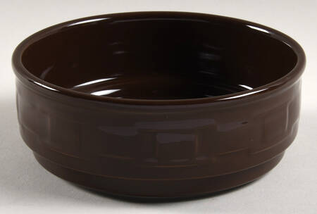 Woven Traditions Chocolate Soup/Cereal Bowl