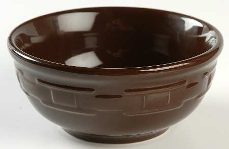 Woven Traditions Chocolate 5" All Purpose Bowl