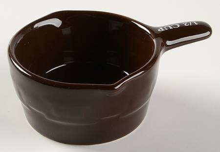 Woven Traditions Chocolate 1/2 Cup Measuring Cup