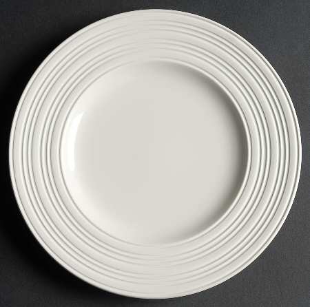 Fair Harbor White Truffle Accent Luncheon Salad Plate