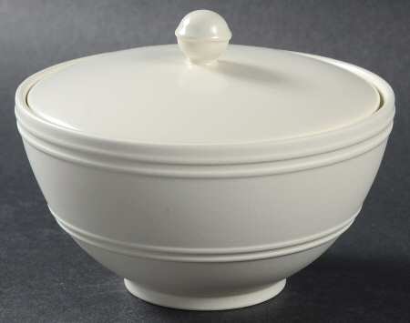 Fair Harbor White Truffle Sugar Bowl & Lid