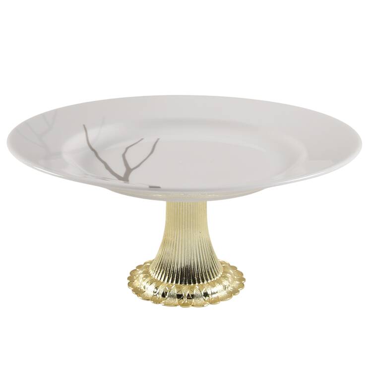 Park City Cake Stand with 4"-5" Metal Pedestal  Hc