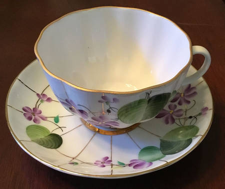 LOS21 Footed Cup & Saucer Set