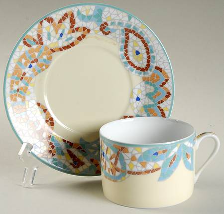 Syracuse Flat Cup & Saucer Set