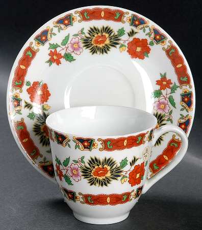 LAZ25 Flat Cup & Saucer Set