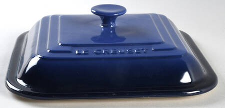 Indigo (Cobalt) Ceramic Lid for 3 Quart Square Casserole