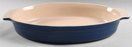 Indigo (Cobalt) 16" Oval Baker