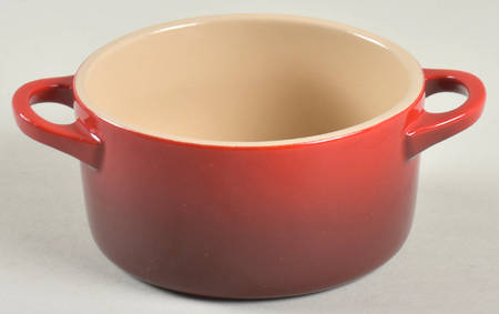 Cerise (Cherry) 8 Oz Mini Round Cocotte No Lid