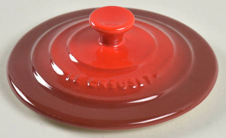 Cerise (Cherry) Lid for 8 Oz Mini Round Cocotte