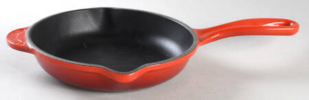 Cerise (Cherry) 6" Cast Iron Open Skillet