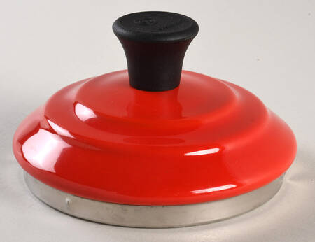 Cerise (Cherry) Lid for Metal Kettle